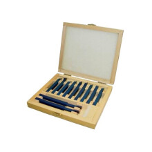 Kit de herramientas de torneado de 11 piezas de 10 mm para mini torno GMD 400