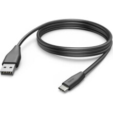 Hama 00201597 USB cable USB 2.0 3 m USB C USB A Black