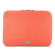 Housse d'ordin. port. "Jersey", de 34 - 36 cm (13,3" - 14,1"), corail