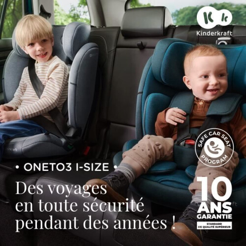 Kindersitz - KINDERKRAFT - ONETO 3 - Gruppe 1/2/3 - 76-150 cm - i-Size 1