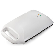 Croque monsieur XXL DOMO DO9064C - 1800W - Placa antiaderente extra grande - Branco