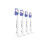 Philips Zahnbürstenköpfe Philips Sonicare HX6054/87 4er-Pack Weiß 1