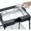 Barbecue électrique SEVERIN - PG8568 - Surface de cuisson 44,5x26cm - Hauteur 85cm - 2200W 4