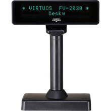 Virtuos VFD FV-2030B musta, RS-232