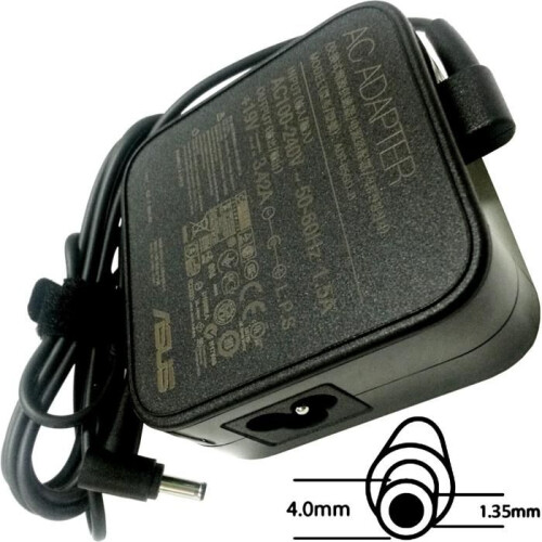 ASUS ASUS 65W19V 4PHI (3P) (conector 4,00/1,35 mm)