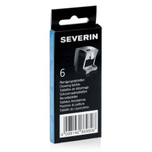 Pastilles de nettoyage - Severin - 8698 - 6 unités - Compatible S2/S3 - Élimine les résidus