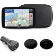 TomTom - GO Camper Max 2ème génération Premium Pack - GPS Camping-car, caravanes et voiture - 7 pouces - Carte Monde