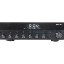 Amplificador estéreo - Fonestar - As-3030 - Bluetooth - USB/MP3 - Rádio FM 30W RMS