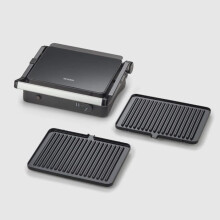 Gril SEVERIN - KG2398 - Surface cuisson 30x22cm - Plaques amovibles - Revêtement céramique - 1800W