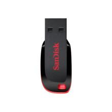 SanDisk Cruzer Blade 16 Gt USB 2.0 USB-muistitikku - Sähkösininen - Ultra Kannettava