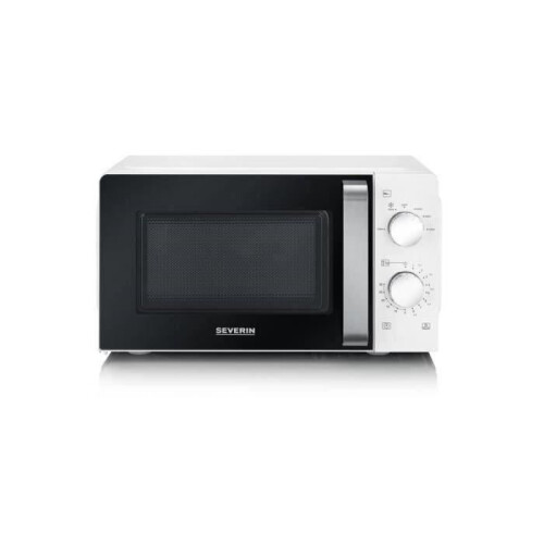 Microondas SEVERIN 17L 700W blanco/negro 44x32x24 cm - 7885 2