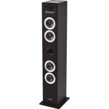 Alto-falantes multimídia torre THOMSON DS120CD CD Player 60W Bluetooth USB FM Rádio Preto Display LED
