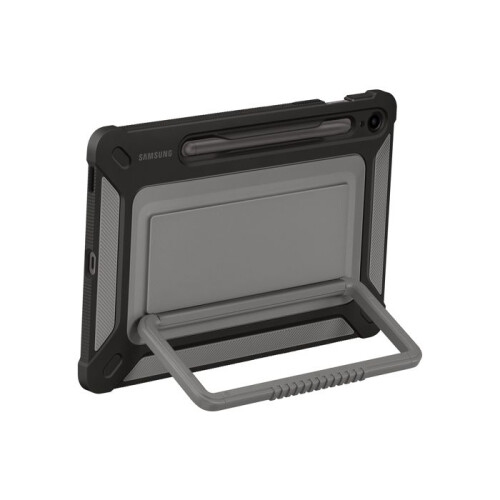 Samsung Capa traseira - Samsung - Galaxy Tab S9 FE - Titan - Antichoque - Suporte multiposição - 10,5 polegadas 2