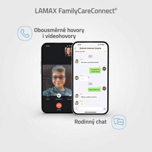 Smartwatch - LAMAX - WatchY4 Play - Azul - Tela sensível ao toque de 1,4 polegadas - Chamadas de vídeo e segurança 2