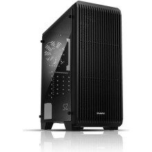 ZALMAN PC BEHUIZING S2 - Middelgrote Toren - Zwart - Transparante acrylaat zijpaneel - ATX-formaat (S2BK)