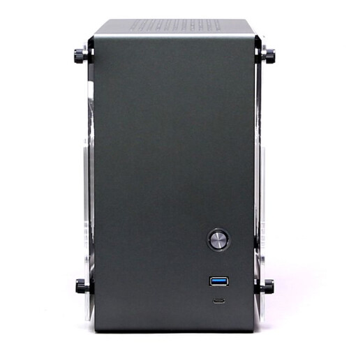 PC-behuizing - ZALMAN - M2 MINI GRAY - Mini Tower - 2 interne bays - 1 ventilator 80 mm 2