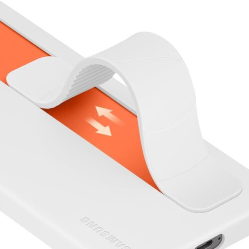 Samsung Cover con cinturino e supporto Galaxy S25+ Bianco 2