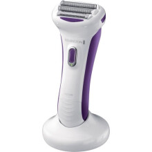 Rasoi Elettrico Donna Remington WDF5030 Smooth Silky Impermeabile Ricaricabile, Striscia Idratante Olio di Mandorle