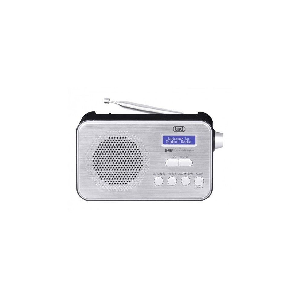 Trevi Schwarz Dab 7F92 R Portable Digital White - Bild 4