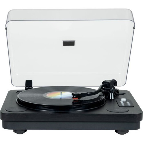 Bluetooth vinyylilevysoitin - THOMSON - TT650BT - USB-tallennus - 2 kaiutinta - Musta
