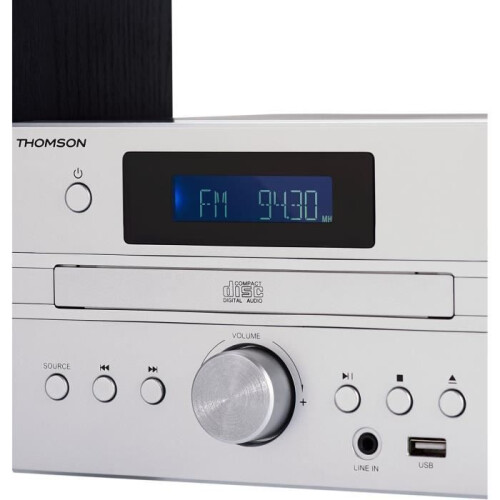 Impianto stereo - THOMSON - 3 blocchi - Grigia 1