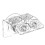 2Pcs Aquarium Aquarium 4 Löcher Frontlader Biegen 9