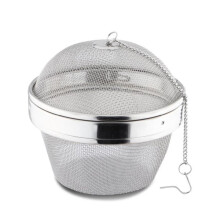 Boule à épices - WEIS - Ø 11 cm - Inox - Cadre renforcé - Fermeture à baïonnette