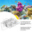 2Pcs Aquarium Aquarium 4 Löcher Frontlader Biegen 8