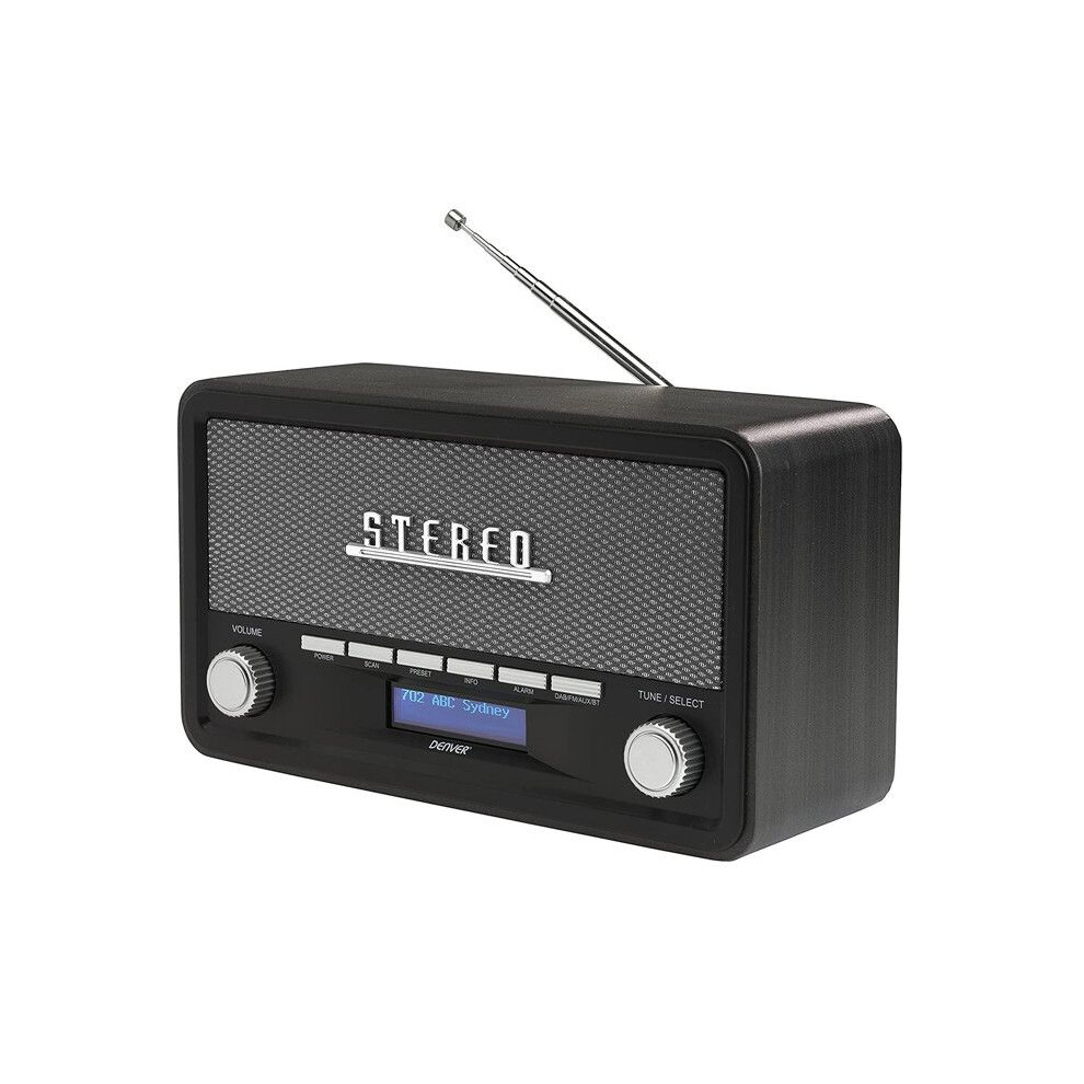 Denver DAB-18 (DAB+, FM, Bluetooth), Radio, Grau - Bild 6