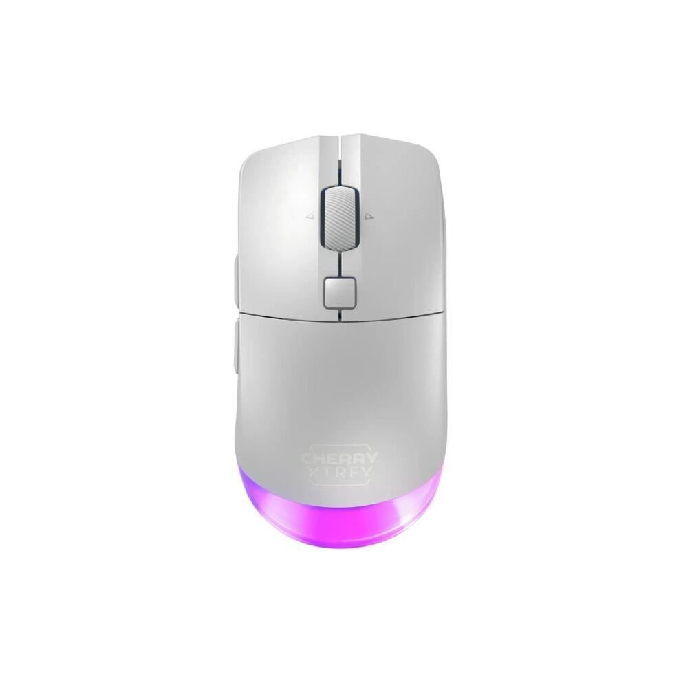 Wireless Bluetooth And 2.4 Ghz Gaming Mouse - Cherry Xtrfy M50 Wireless - White 4025112115394