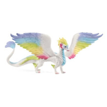Figurine Drache Regenbogen, ab 5 Jahren, Schleich 70728 Bayala, 34 x 23 x 11 cm