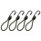4St Donkergroene Mini Bungee Cords Tent Accessoires Elastische 7