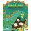Libro da Colorare con Adesivi Dinosauri Petit Collage 1