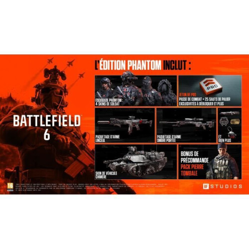 PS5 ELECTRONIC ARTS Battlefield 6 Phantom Edition-spil 1