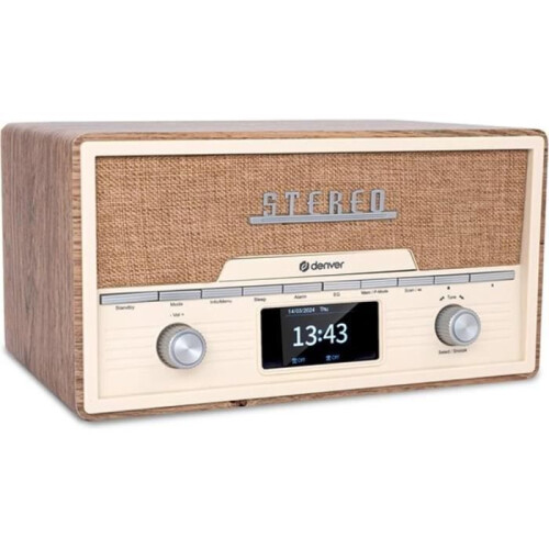 Denver CD-Player - Denver - MDA525LW - Bluetooth - DAB/FM - 20 voreingestellte Sender