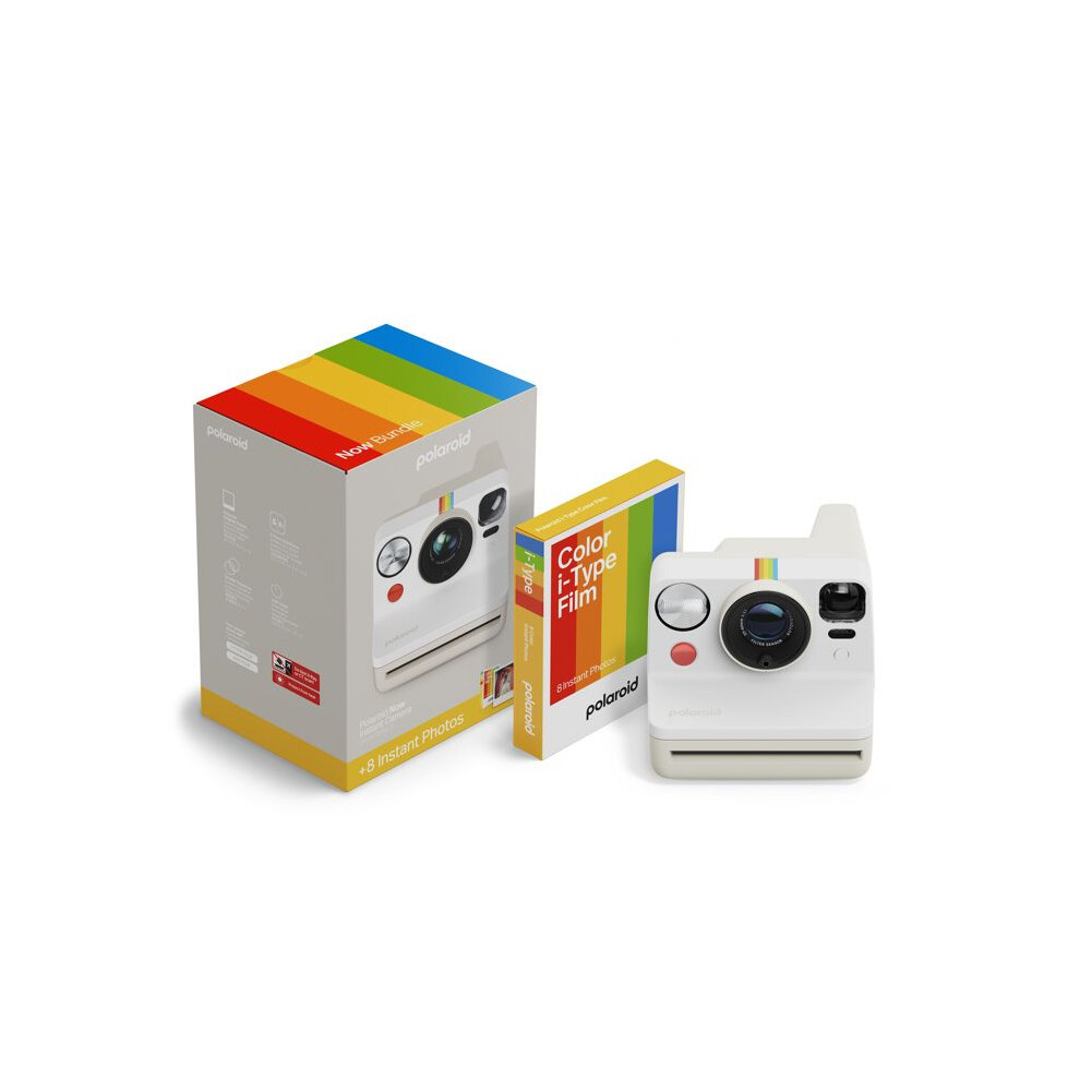 Polaroid Now Gen 3 Pebble White Kit mit Farbfilm (8 Fotos) - Image 9