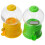 2 pezzi dispenser caramelle mini per bambini, creativo, da banco 1