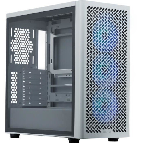 COOLER MASTER - Elite 502 Wit - PC-behuizing - Middeltoren ATX