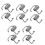 20Pcs 3D Printer Belt Locking Torsion Spring With Strong Silver Spring 11