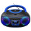 Denver Lettore CD Portatile - Denver - TDB-212BU - Bluetooth - Stereo - Design Retro Blu 1