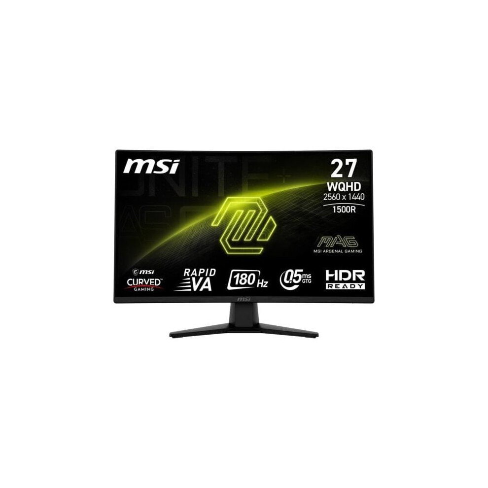 Msi Mag 274Cqf 27" Led Rapid Va Qhd 180Hz Curva - Bild 7