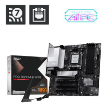 MSI PRO B850M-P WIFI micro ATX Moederbord Socket AM5 Chipset AMD B850