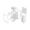PC Behuizing - FRACTAL DESIGN - Meshify 3 TG - E-ATX (277 mm) - 3 ventilatoren - USB Type C van 20 Gbps - Wit 4