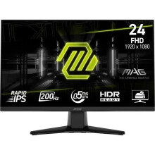 Pantalla PC Gamer - MSI - 24" - FHD - 200Hz - Panel IPS - 0,5ms - MAG242F