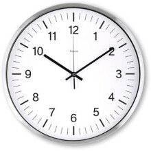 Wandklok - HAMA - Java - Ø 35 cm - Zilver - Radiogestuurd