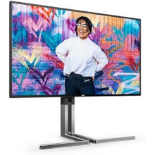 PC Flat Screen - AOC - U27U3CV - 27 inches - 4K Ultra HD - Black LCD