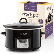 Cottura lenta digitale - Crock-pot - CSC113X - 3,5 l - Timer programmabile - Spina EU 2 poli - Nero
