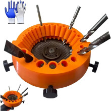 Drill Bit Sharpener Portable Electric Grinding Tool For 2-13 mm Angle Drill Bits, 125 mm Grinder Compatible, All Drills