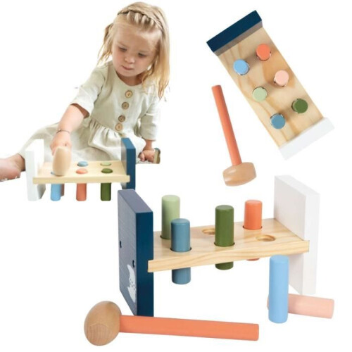 Marteau en bois, marteau pilon, marteau arctique
