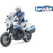 Politimand på en Scrambler Ducati motorcykel